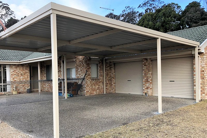 Skillion Carport