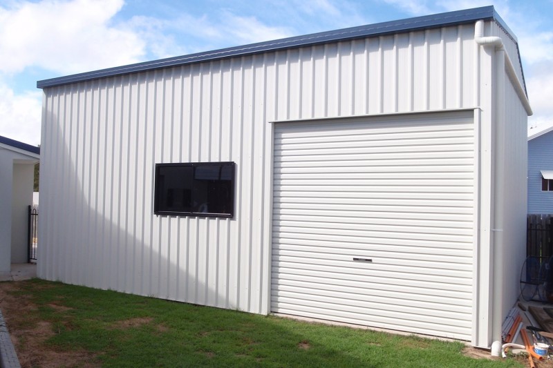 Added storage on a single garage