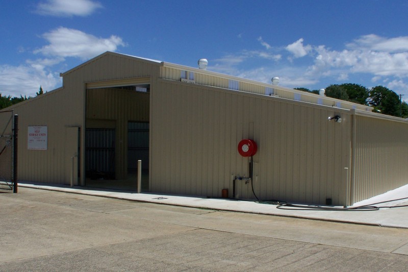 Barn style Commercial Storage Sheds