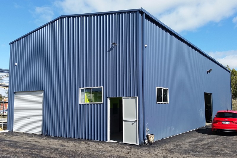 Colorbond factory sheds