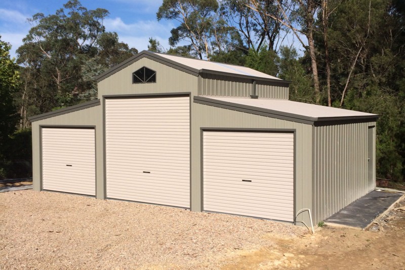 Traditional style shed barn